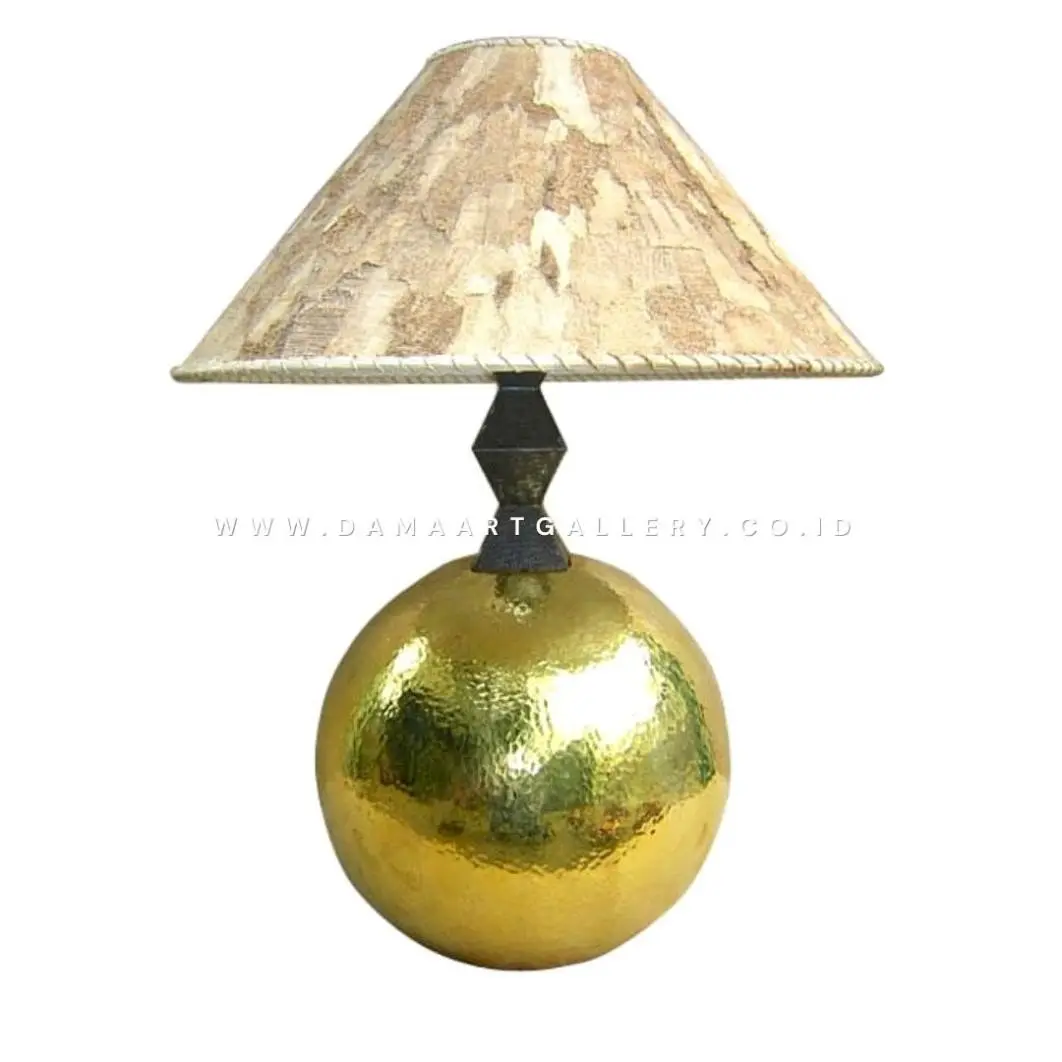 Lampu Meja Tembaga Kuningan Custom